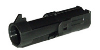 <ul><li>Weather Pack connectors are made of nylon material for the best combination of temperature resistance and flexibility. They have been tested to withstand temperatures of -40° to 125°C. Used in tough applications including construction,  off road, and farm equipment.</li></ul>|
